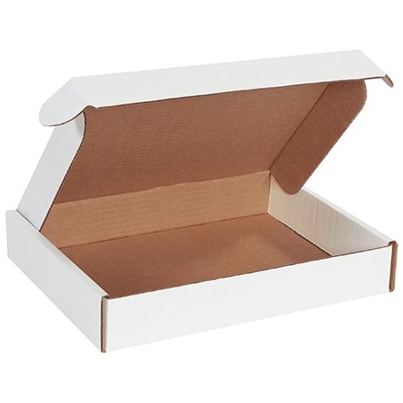 Bsc Preferred 12 1/8 x 9-1/4 x 2'' White Deluxe Literature Mailers, 50PK BUY00014529